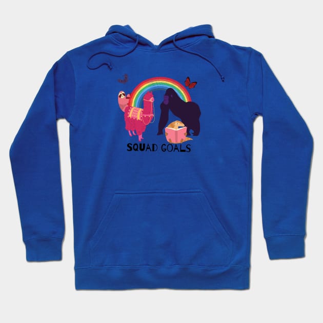 Squad goals Hoodie by Serotonin